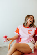 She's Showing Up Tee — Coffee and Chaos Tee