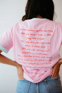 She's Magic Tee — Pink Statement Tee for Women