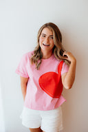 She's SAVVI Tee — Women's Pink Graphic Tee