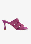 AIMEE HEEL - GRAPE RHINESTONE