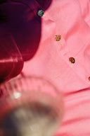 Watermelon Sugar Mini Dress | Hot Pink Linen Mini | SAVVI the label  - PRESALE