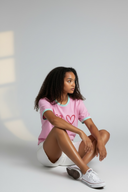 She's Magic Tee — Pink Statement Tee for Women